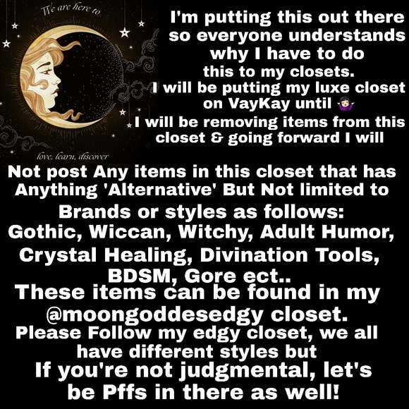 BIG CHANGES FOR ME - PLEASE FOLLOW ME IN @moongoddessedgy AS WELL PLEASE 🙏🏼 - Picture 5 of 8